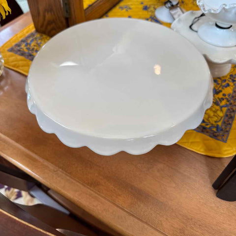 Williams Sonoma White Cake Plate
