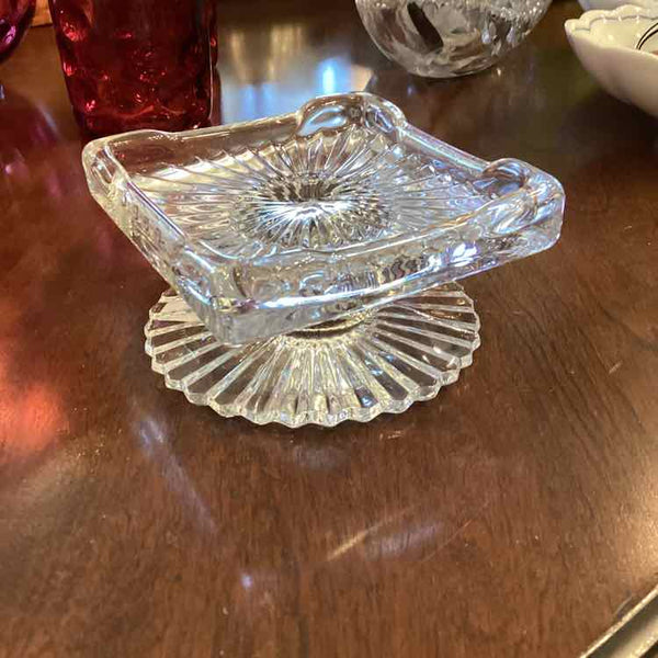 Square Glass Candle Holder