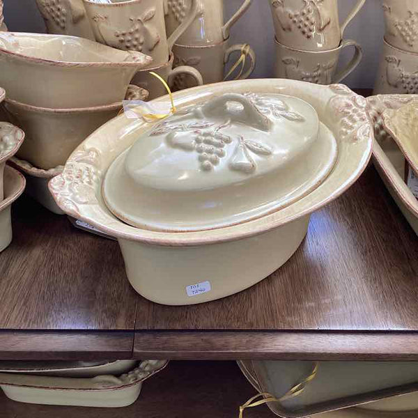 Casafina "Madiera Harvest" Oval Covered Casserole