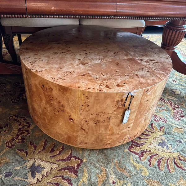 Round Burl Coffee Table