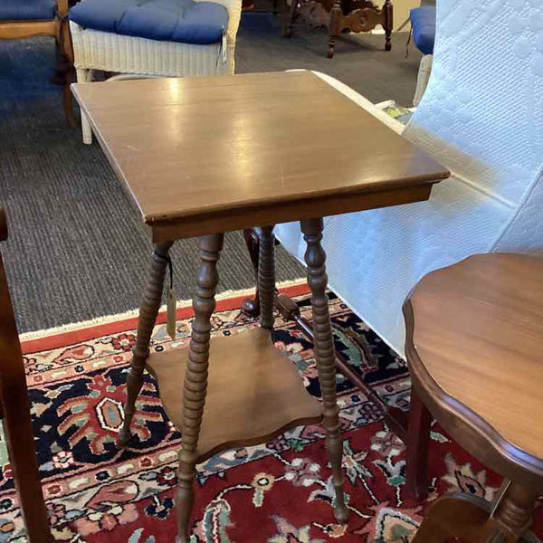 "As Is" Square Accent Table