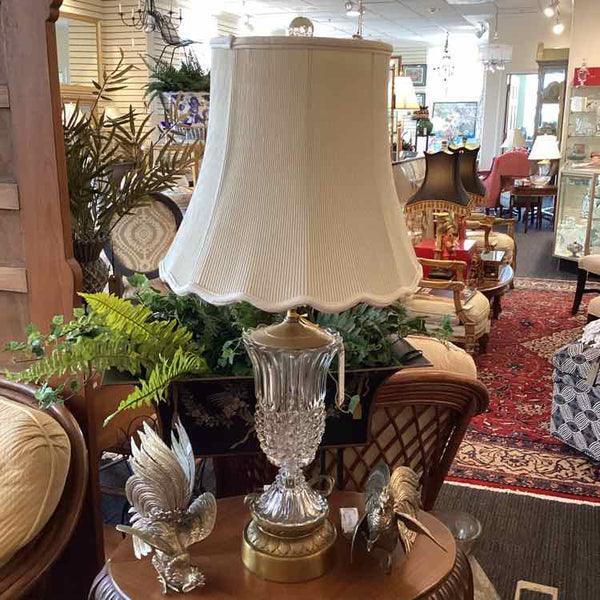 Brass & Glass Lamp