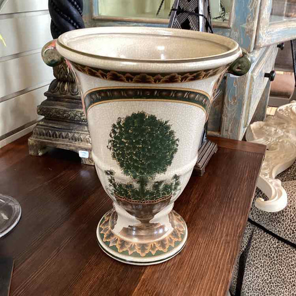 Tuscan Style Ceramic Urn