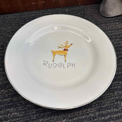 Pottery Barn Rudolph Serving Plate