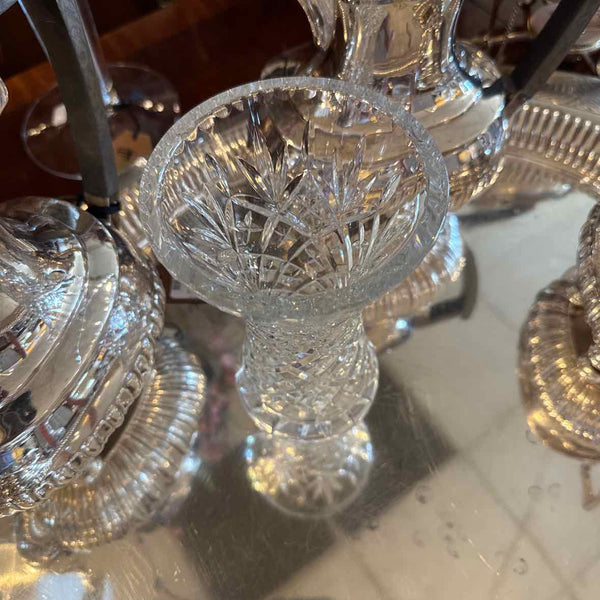 Small Cut Crystal Vase