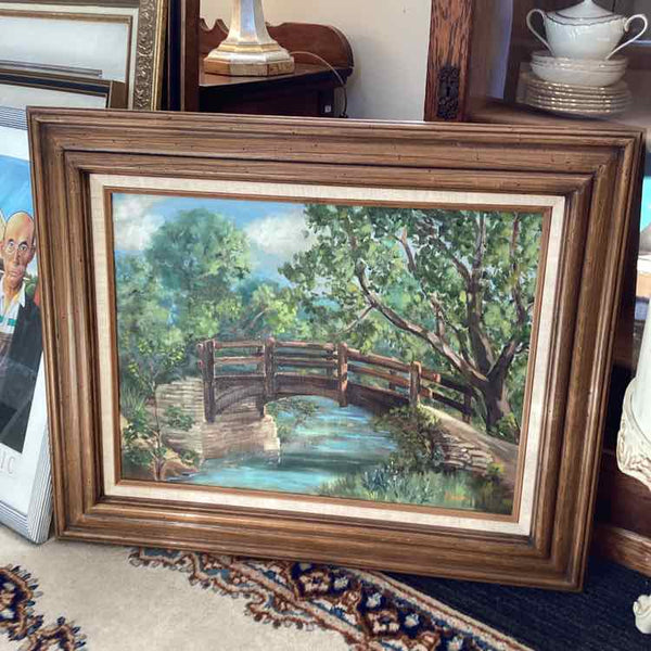 Jenny Cusak Oil Painting - Bridge