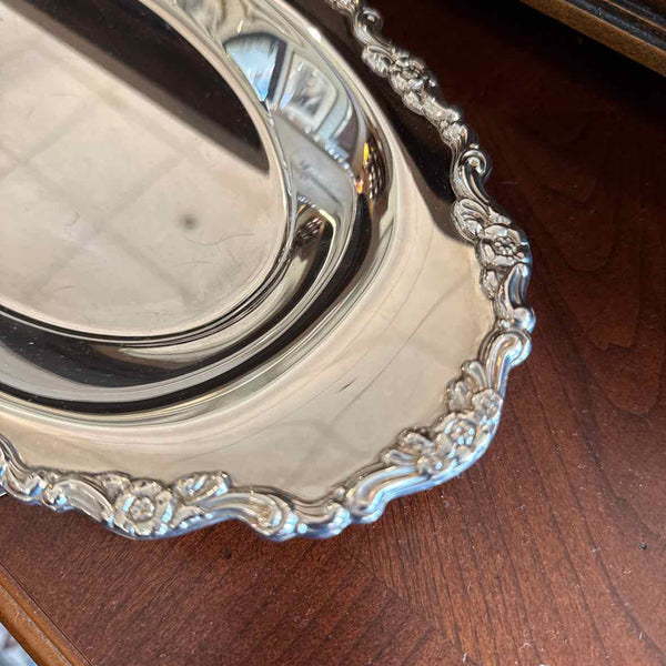 Silverplate Oval Platter