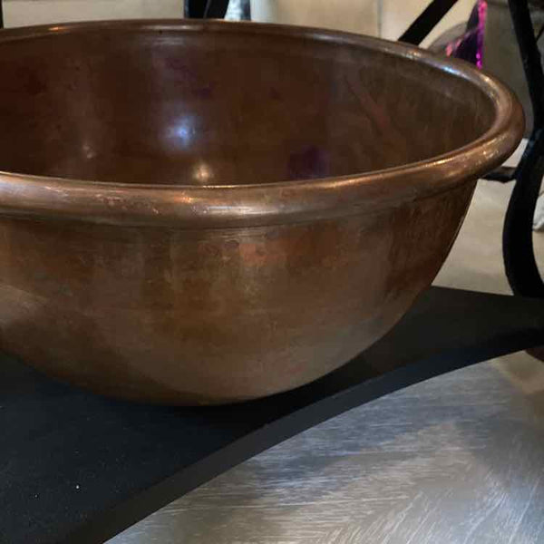 French Copper Mixing Bowl