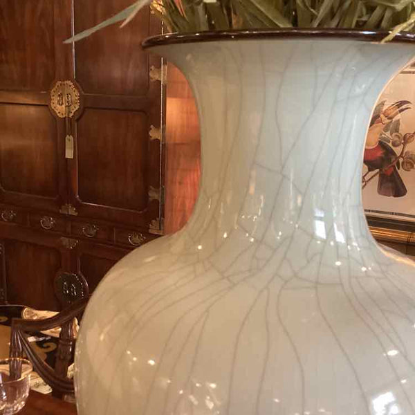 Maitland-Smith Fish Tail Floor Vase