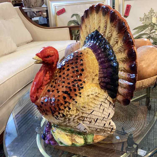 Hand Painted Ceramic Turkey