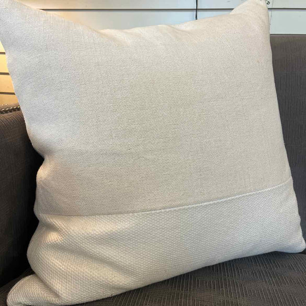 Woven Cream Down Pillow