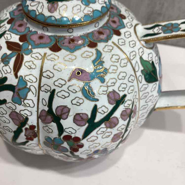 Enamel Cloisonne Tea Pot