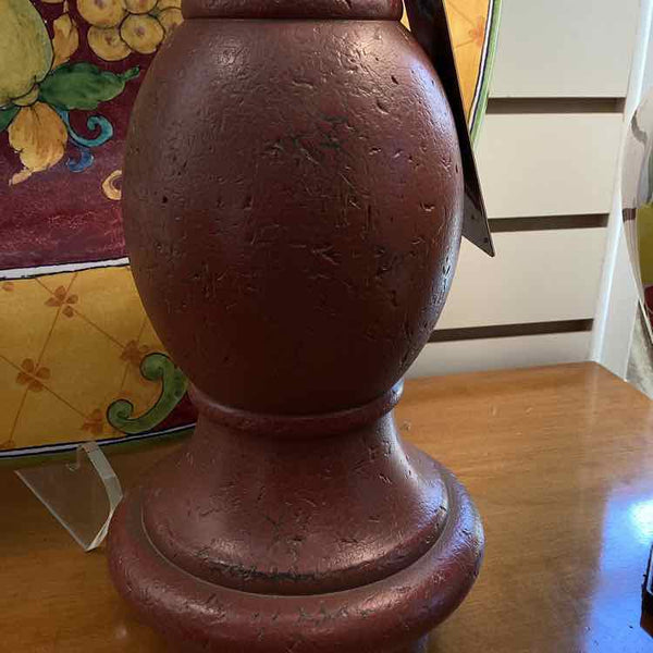 Red Decorative Finial