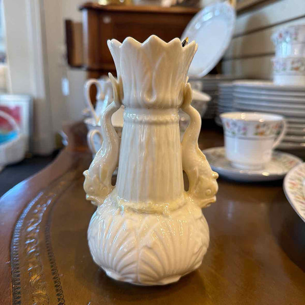 Belleek Vase - Fish