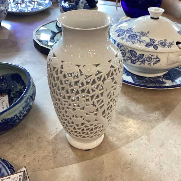 Carved Porcelain Vase