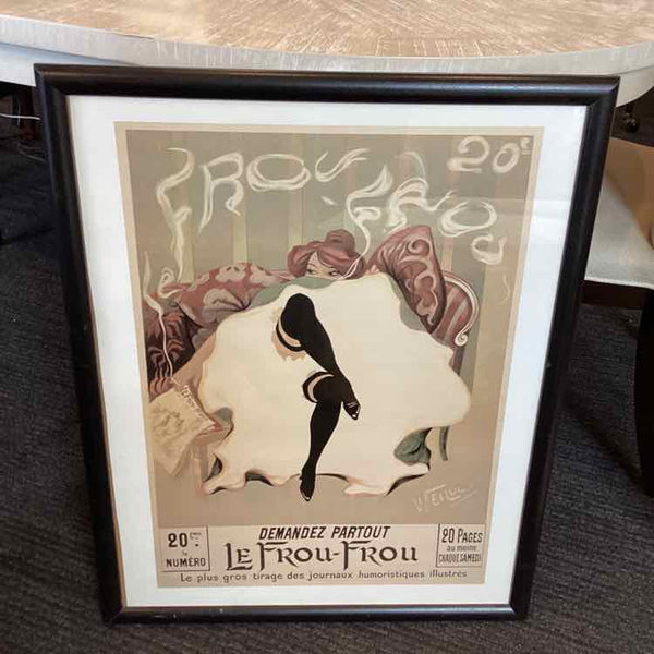 Framed French Poster