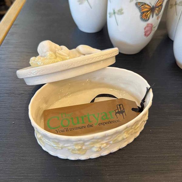 Belleek Trinket Box