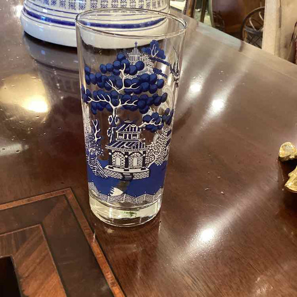 Johnson Bros. Pitcher And Eight Glasses