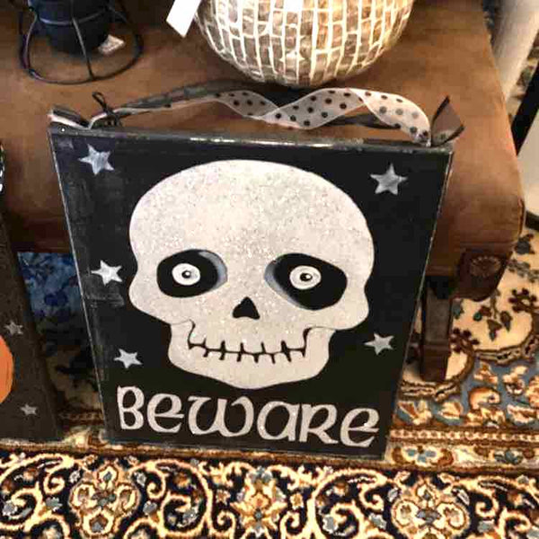 Skeleton Folk Art Wall Painting
