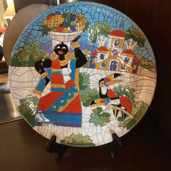 Brazilian Pottery Plate