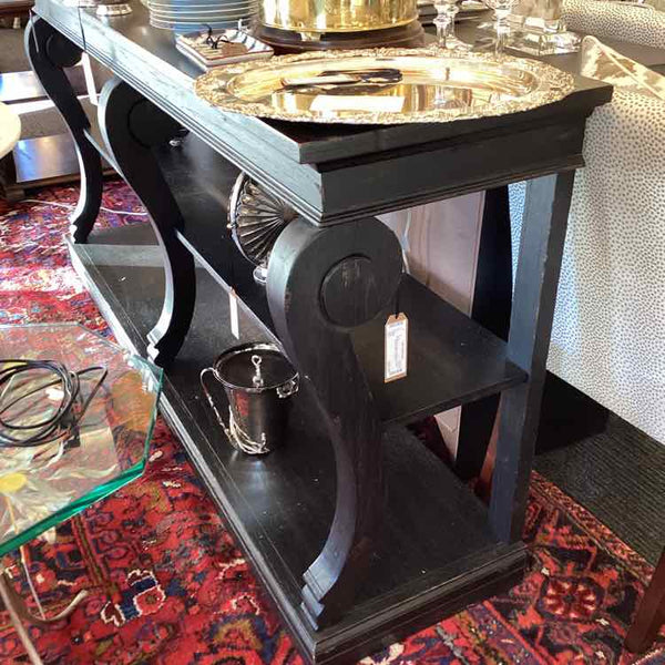 Hekman Ebony Console Table