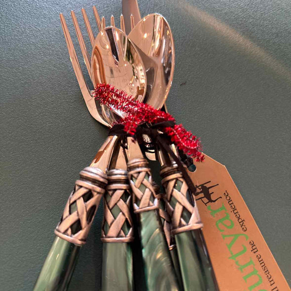 Vietri Adaddin 5 pc. Place Setting, Green