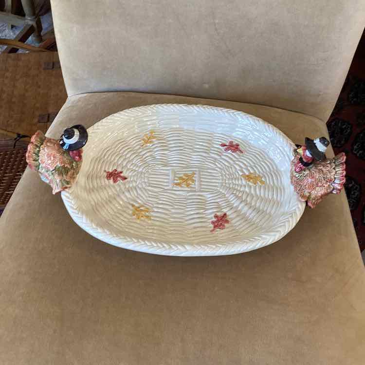 Fitz & Floyd Thanksgiving Platter