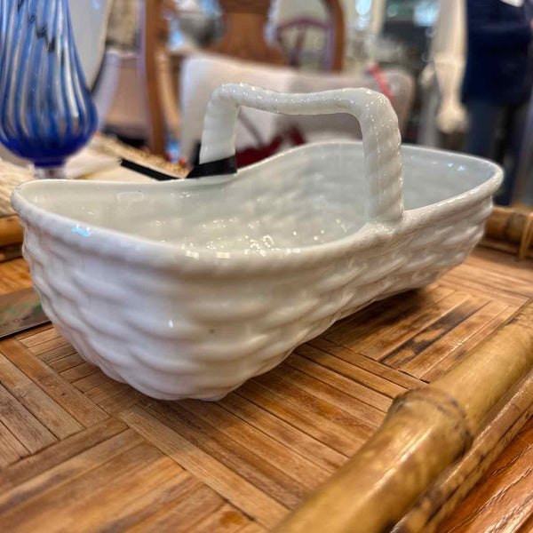 Limoges White Basket