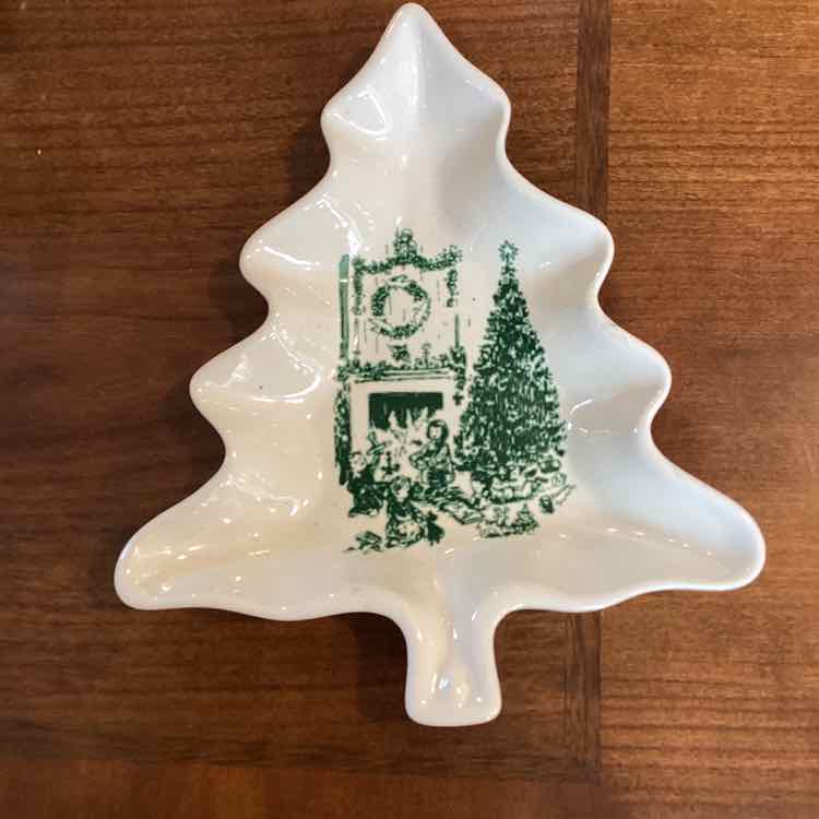 Marshall Field Christmas Tree Dish