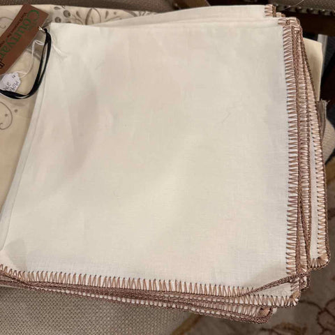 Set of 8 Linen Napkins