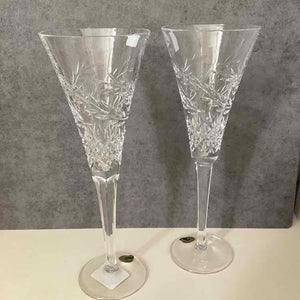 Pair of Waterford "Celebration" Flutes
