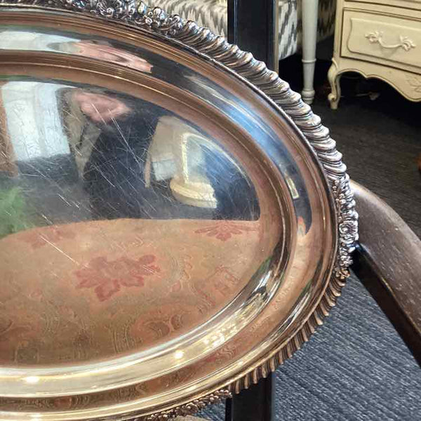 Barker-Ellis English Oval Silver Tray