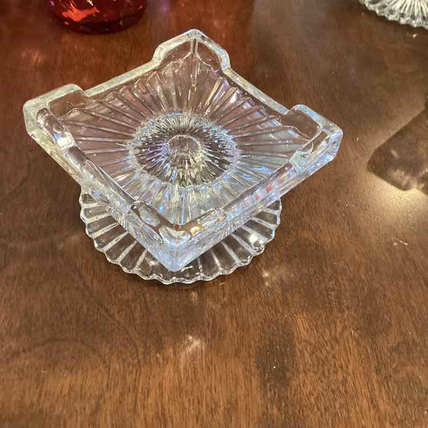 Square Glass Candle Holder