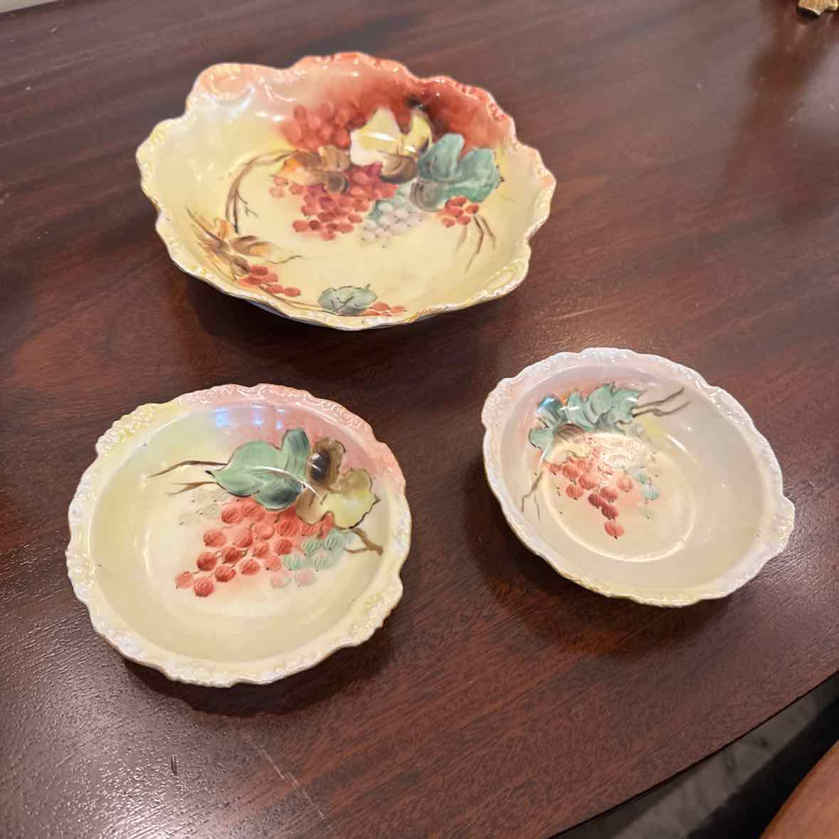 Three Limoges Bowls