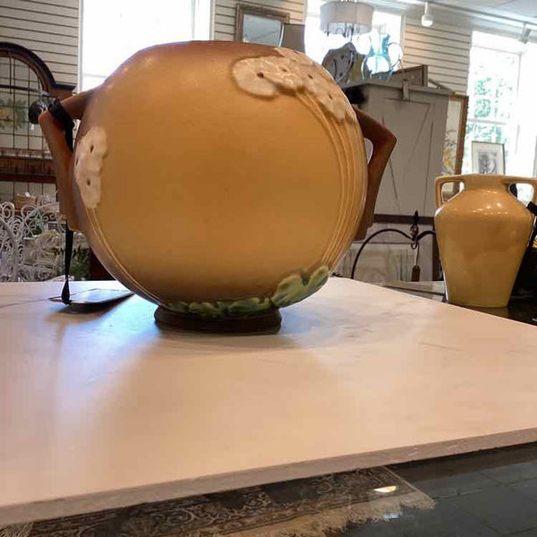 Roseville Gold Primrose Vase