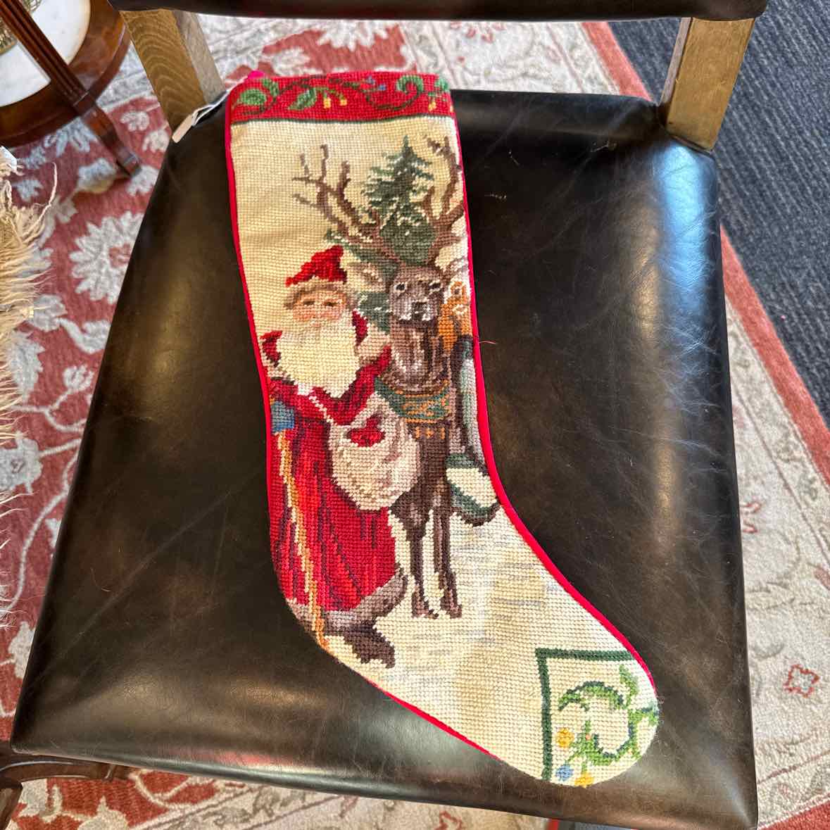 Santa & Reindeer Stocking