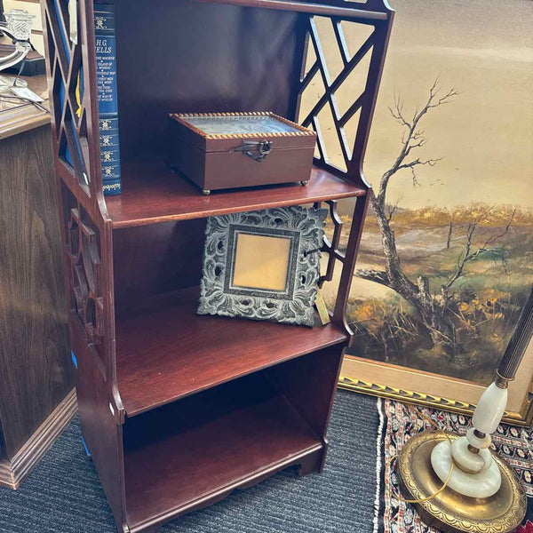 Vintage Chippendale Etagere/Bookcase