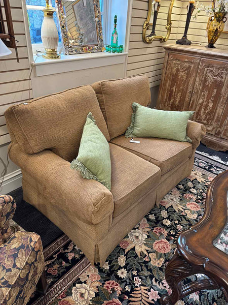 Berne Gold Upholstered Loveseat