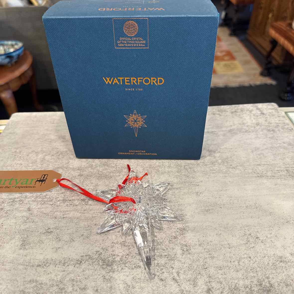 Waterford Snowstar Ornament w/Box