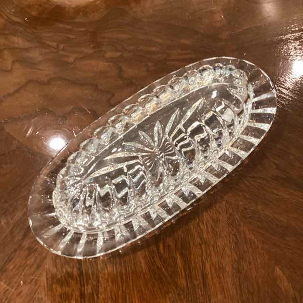 Crystal Butter Dish