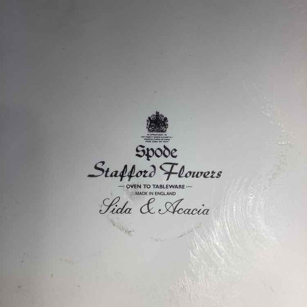 Spode "Stafford Flowers" Pie Plate