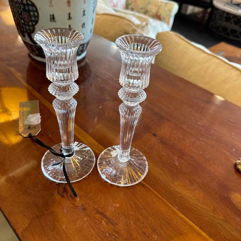 Pr. Baccarat Candlesticks