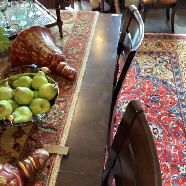 Walter E. Smithe "Bon Appetit" Dining Table And Six Chairs