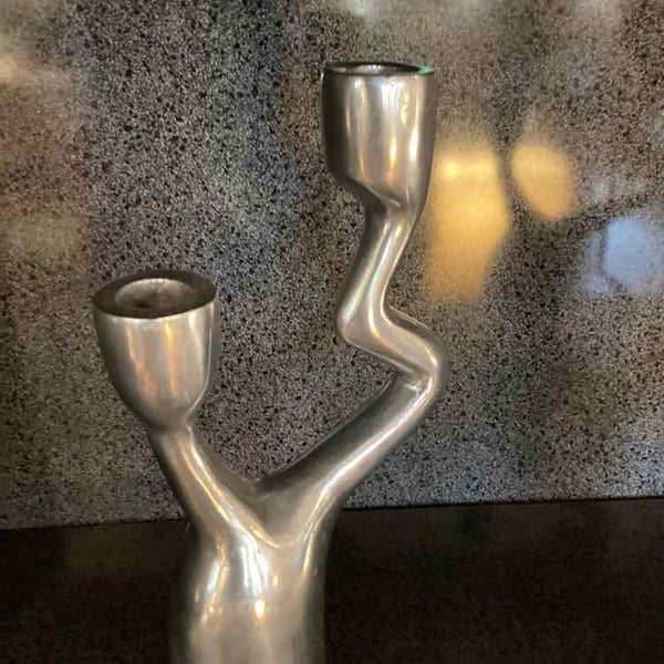 Pair of Silver Candlesticks