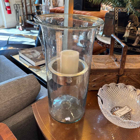 Pair Of Hurricane Vase Candleholders