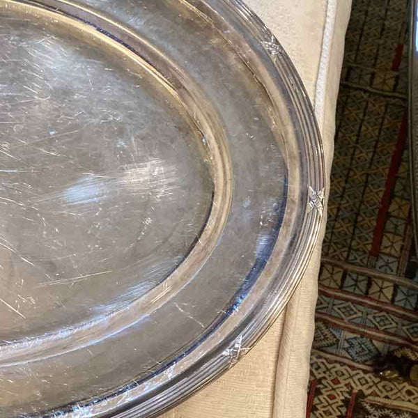 English Sheffield Oval Platter