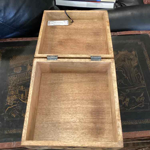 Moon And Star Wooden Box