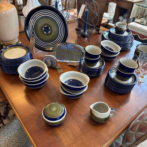 65 Piece Set of Stoneware