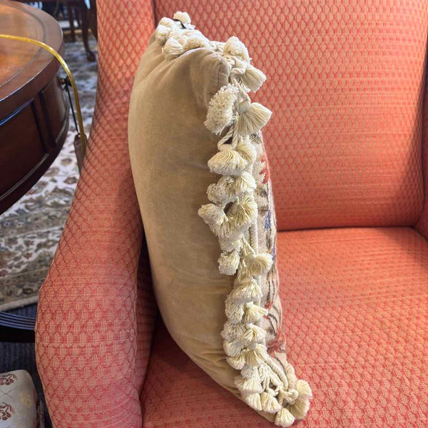 Needlepoint Planter Picture Pillow