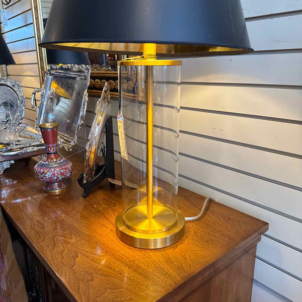 Pair of Ralph Lauren Glass Lamps